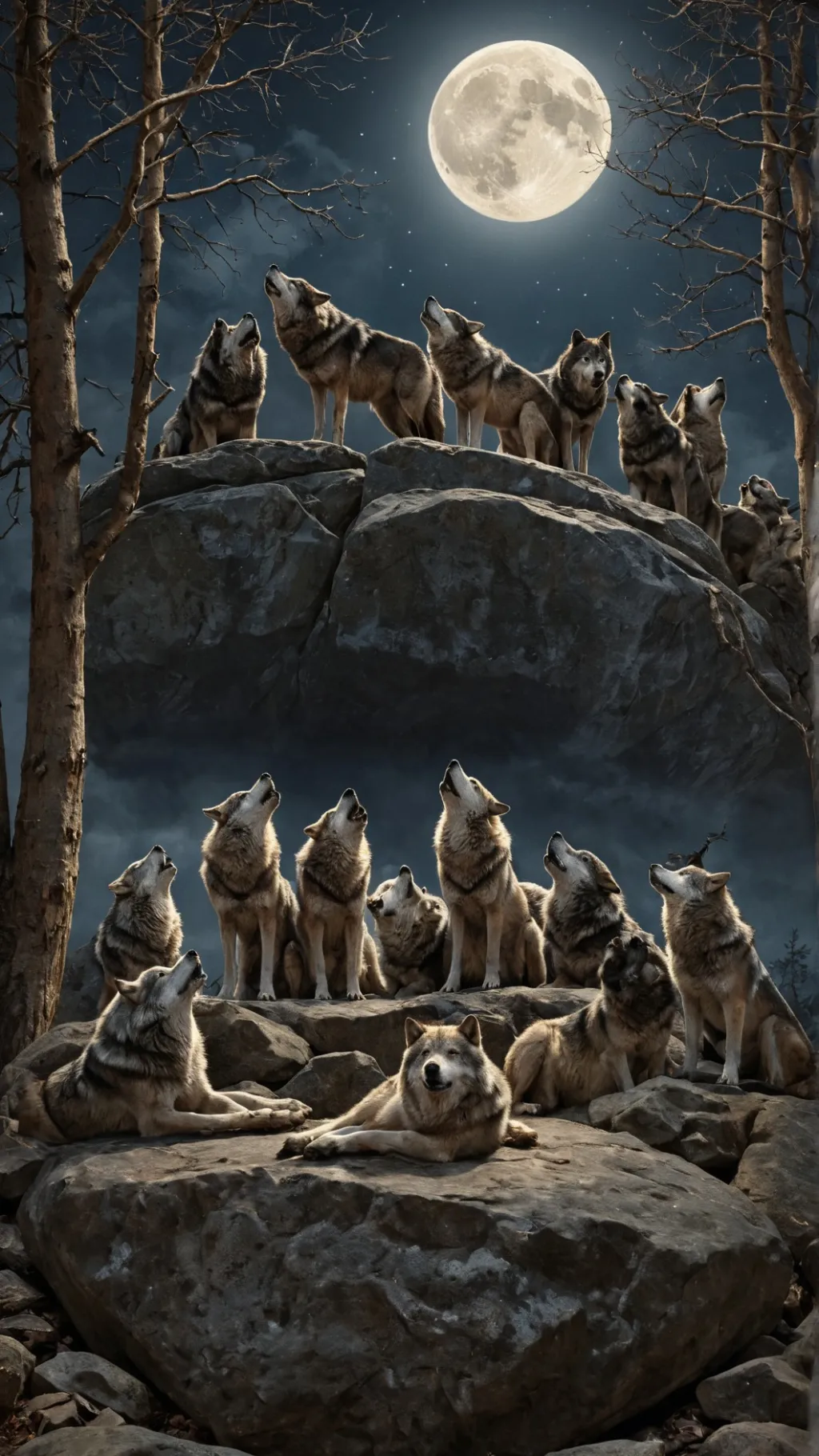 ai character: HH wolves background