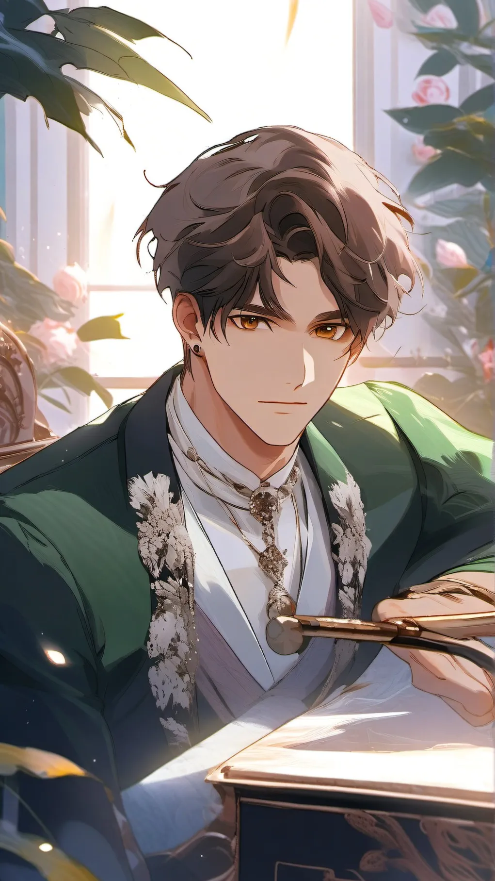 ai character: Sebastian background