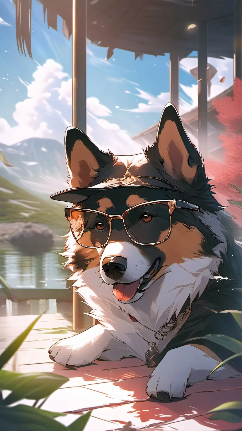 ai character: chispa background