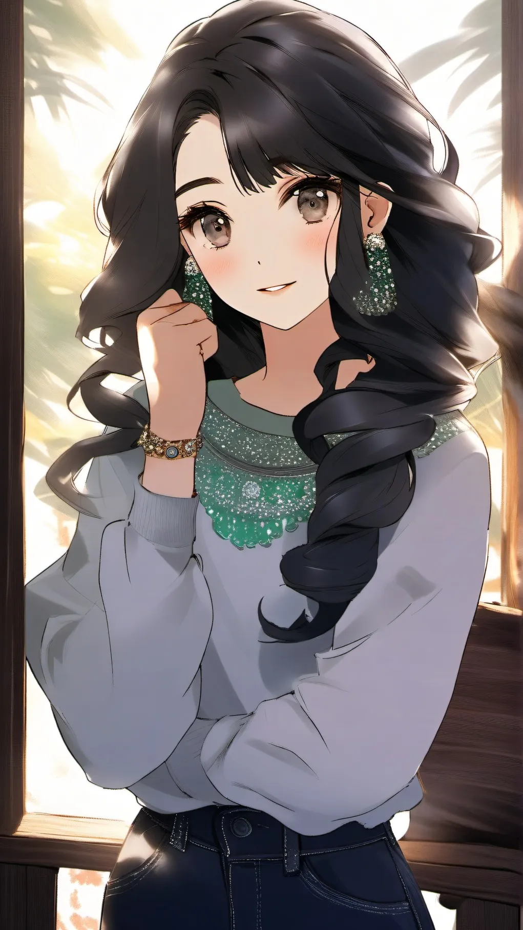 ai character: 🌙 LUNA background