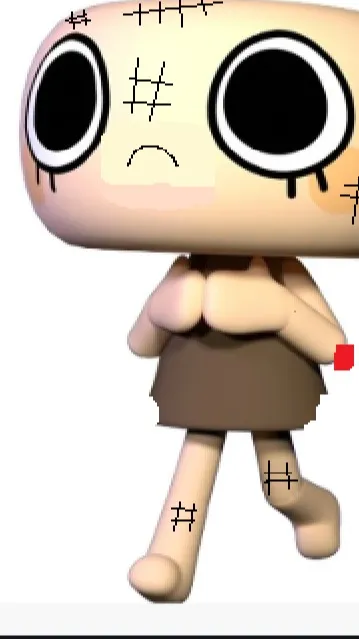 ai character: stranded shelly background