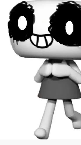 ai character: sad shelly background