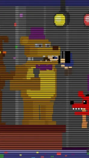 ai character: dw x FNAF 4?...idk background