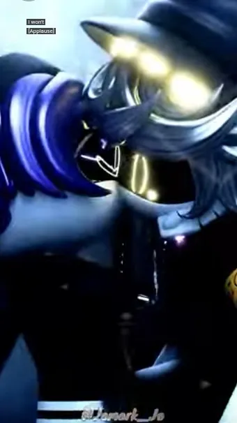 ai character: uzi X n background