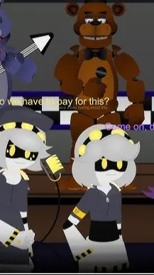 ai character: FNAF meets MD background