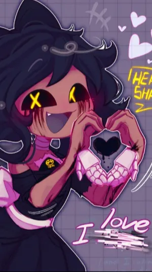 ai character: Cyn loves u background
