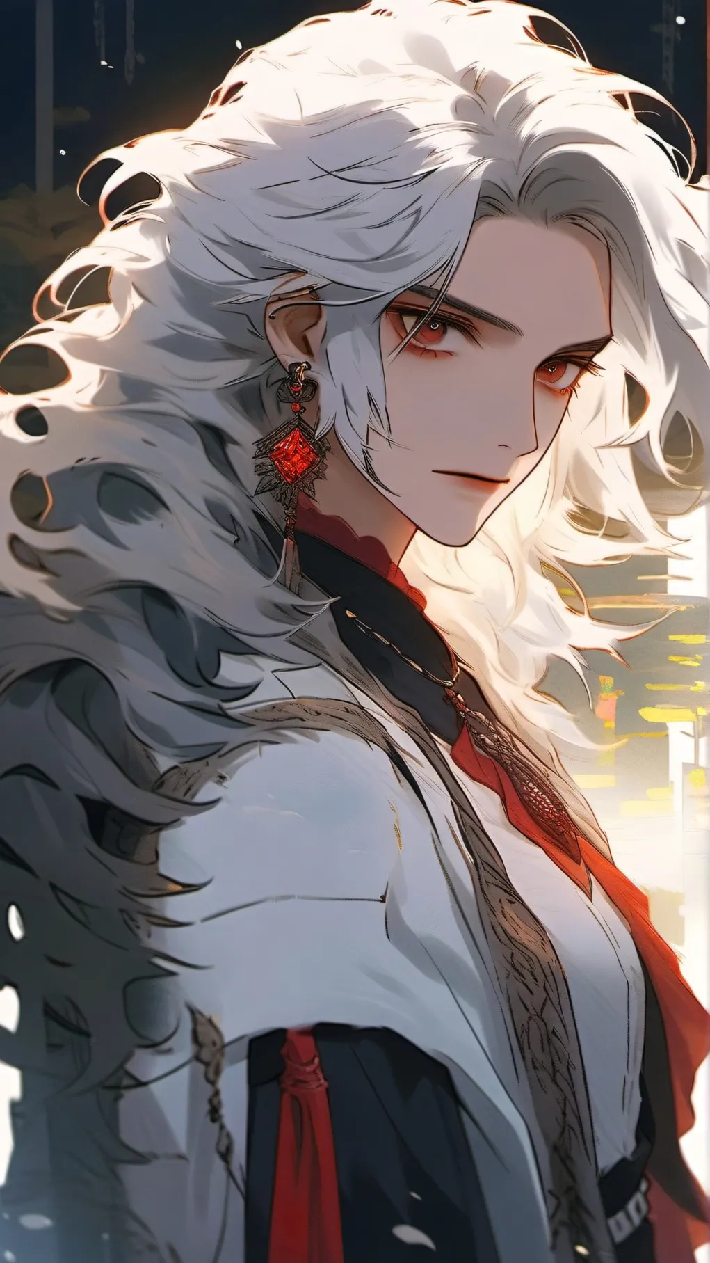 ai character: Adrien fult background