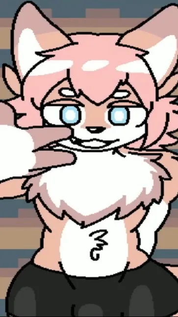 ai character: Plant Pollen Furry background