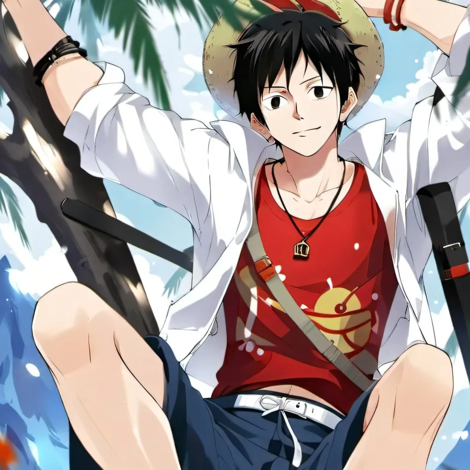 chat with ai character: monkey d. luffy
