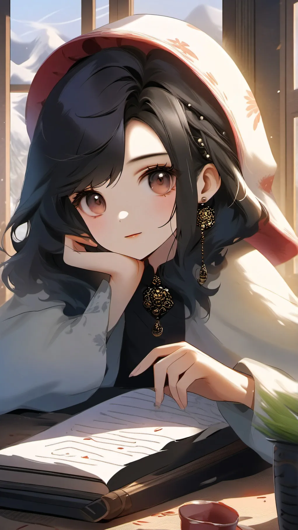 ai character: IDK background