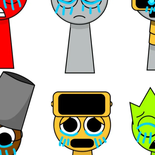 chat with ai character: sad sprunki