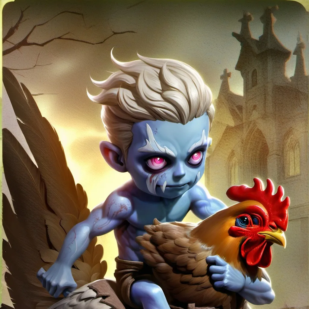 chat with ai character: Chicken jockey?
