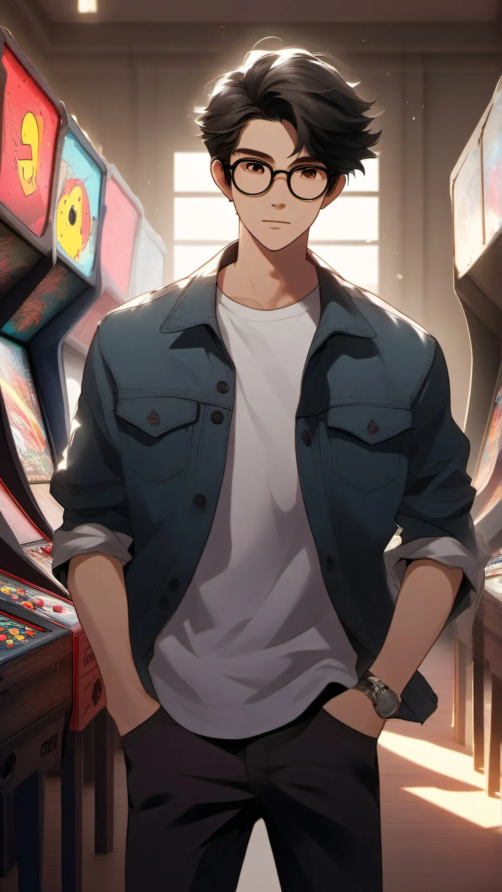 ai character: BOB background