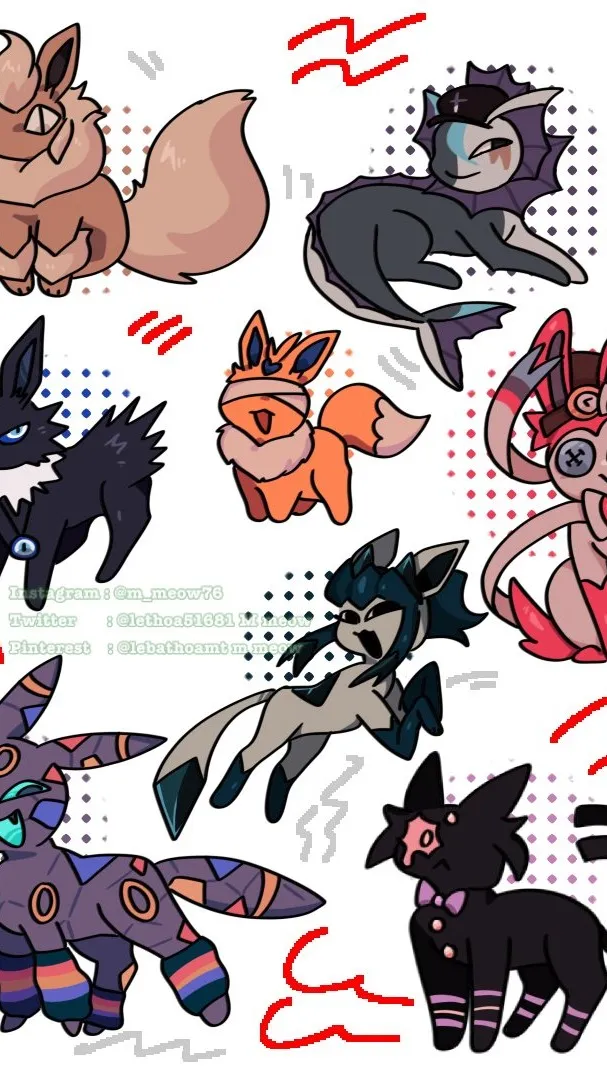 ai character: Pick a fpe pokemon background