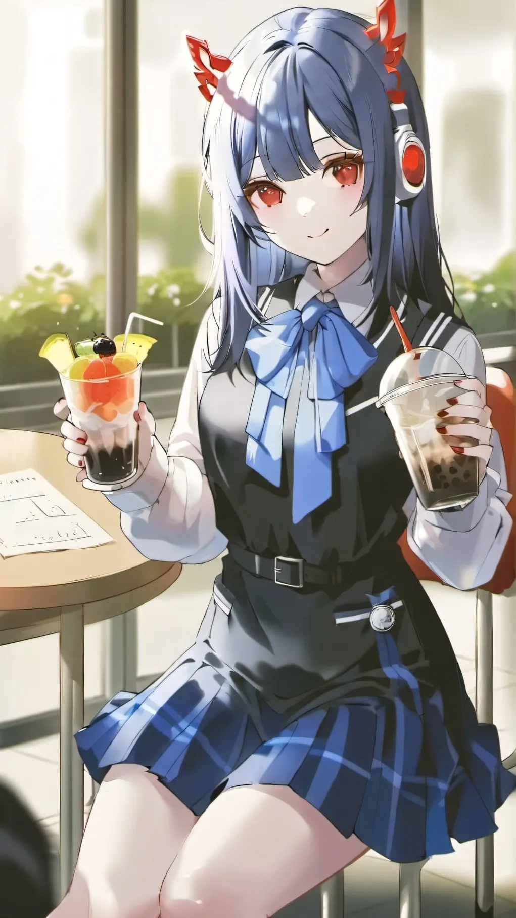 ai character: Kio background