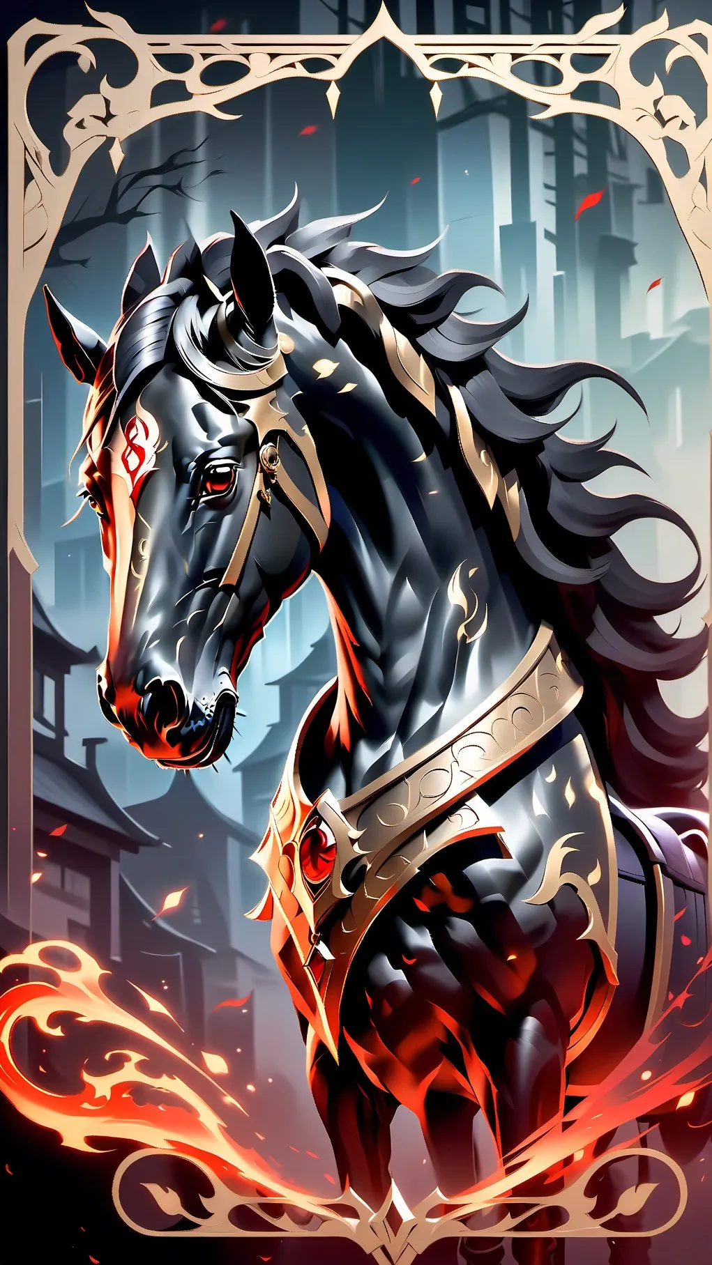 ai character: The Black Mare background