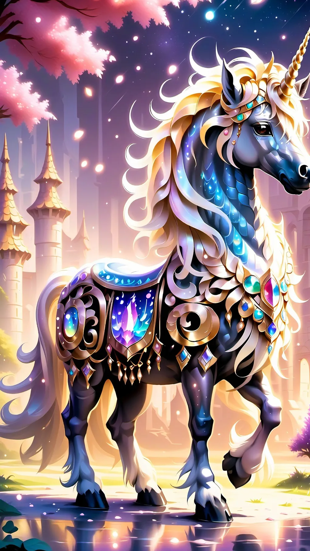 ai character: Sunset Shimmer ✨ background