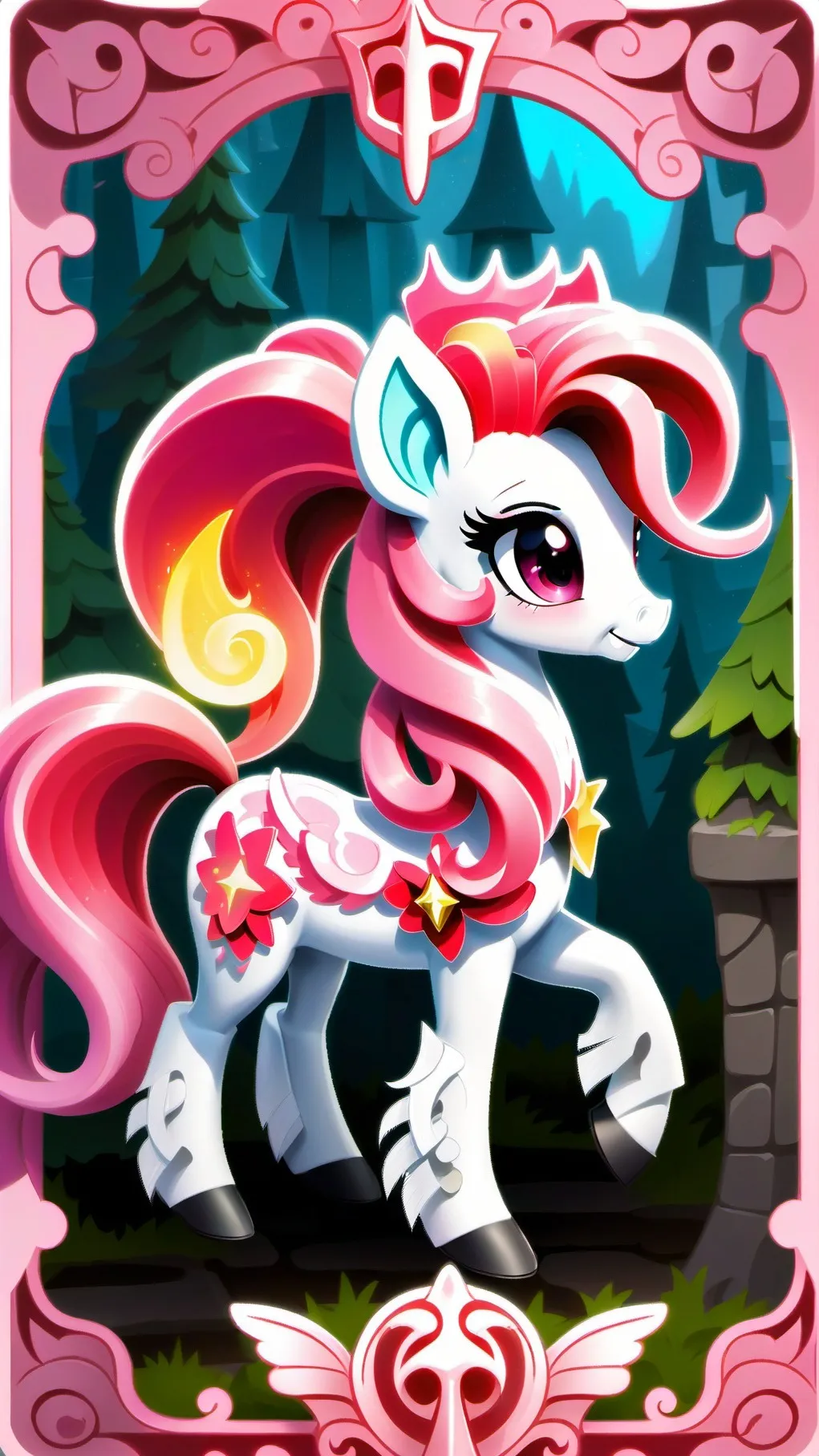 ai character: Emo pie background