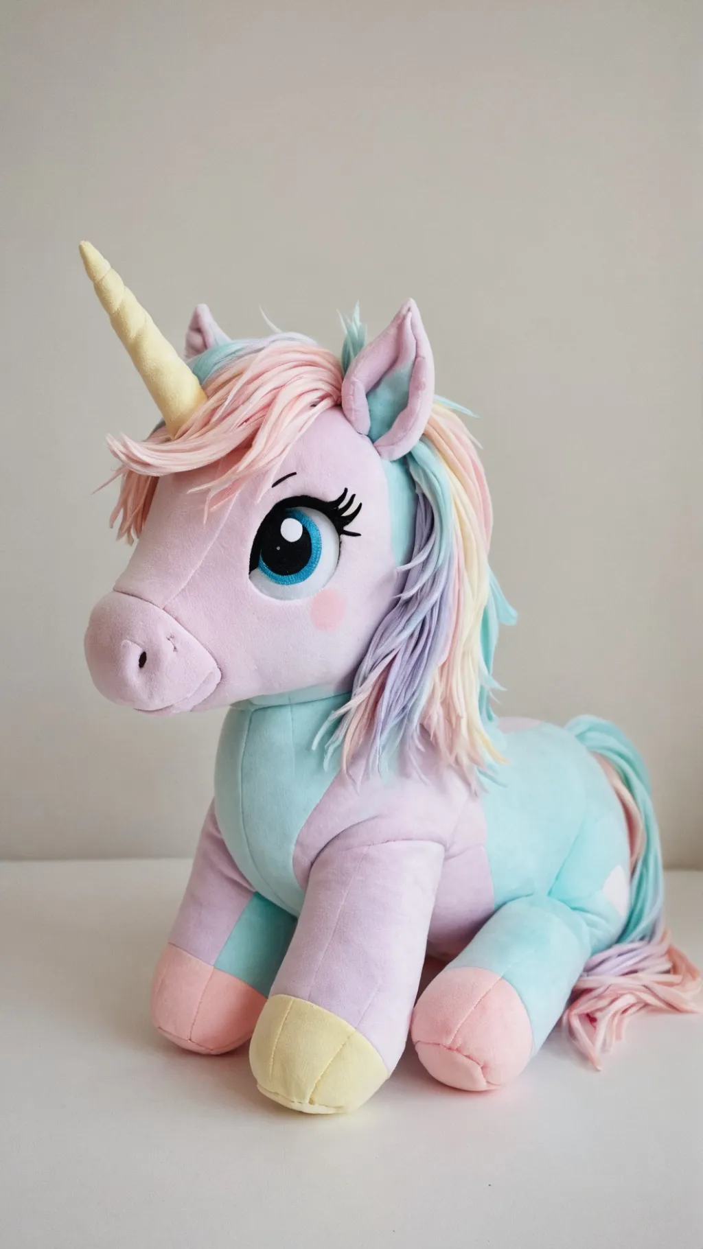 ai character: Plushie Pony background
