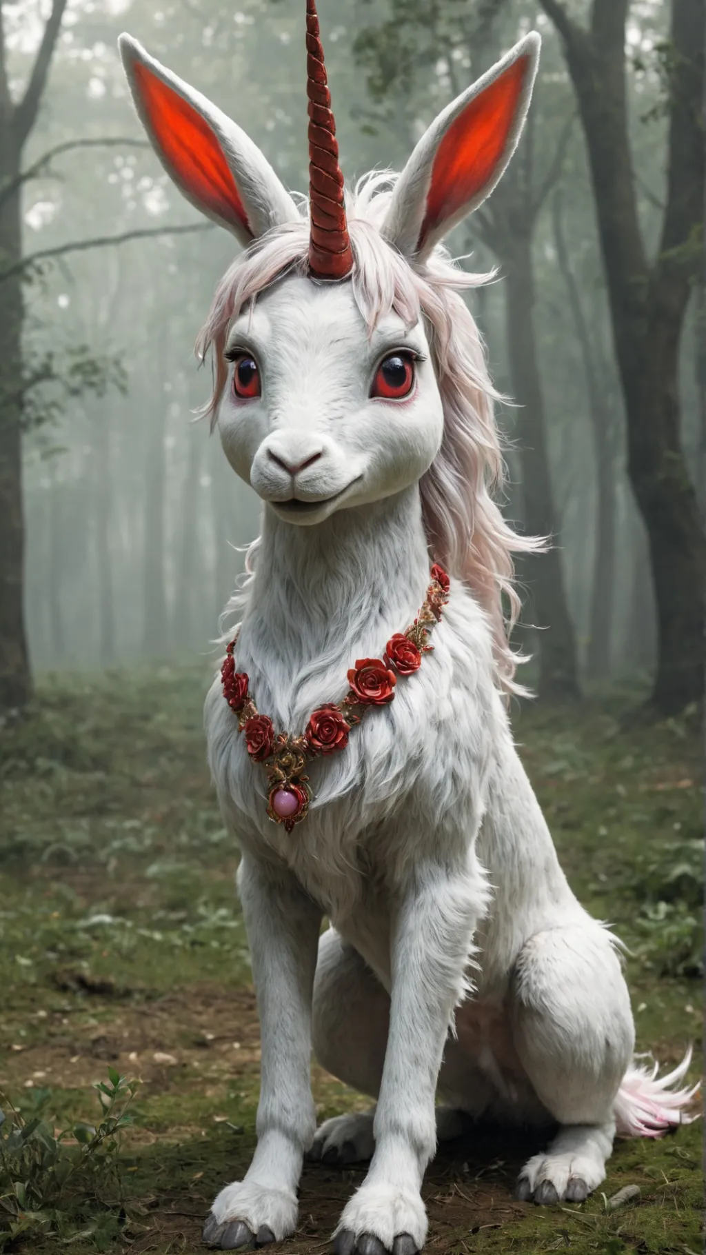 ai character: Vanessa🐴🐰  background