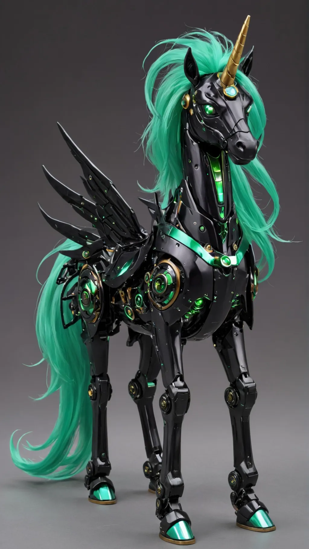 ai character: Unicorn Prime background