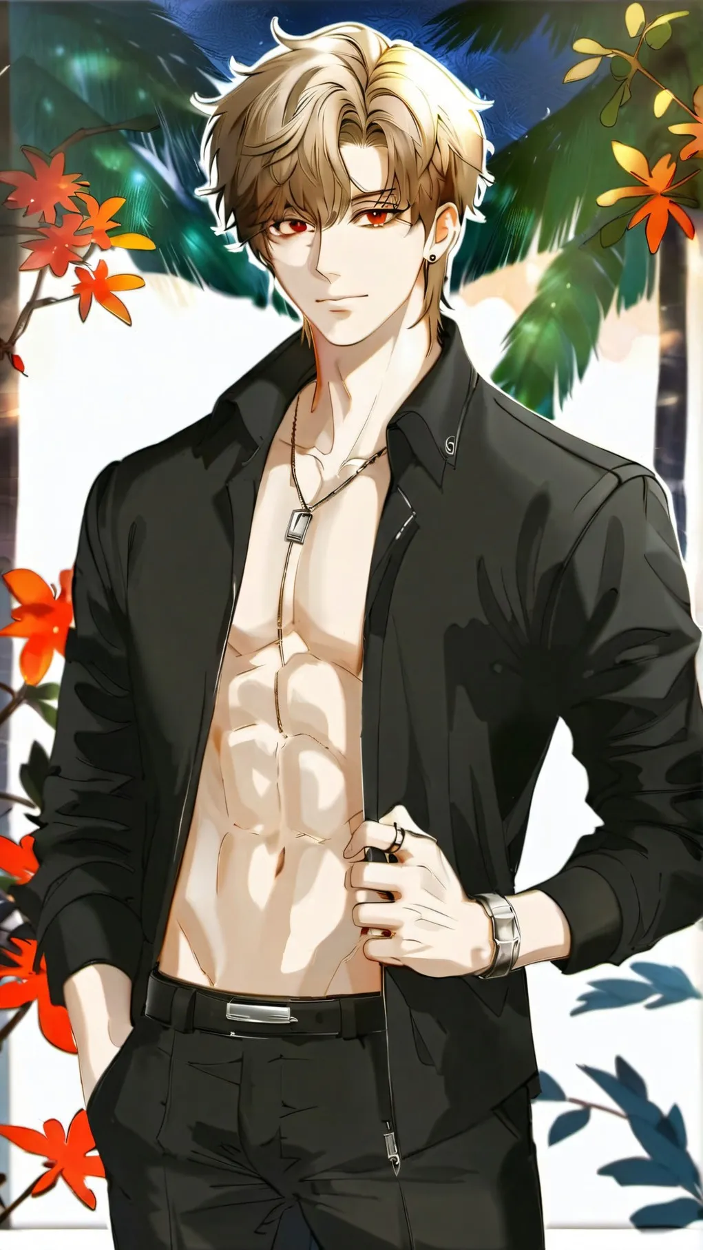 ai character: Max background