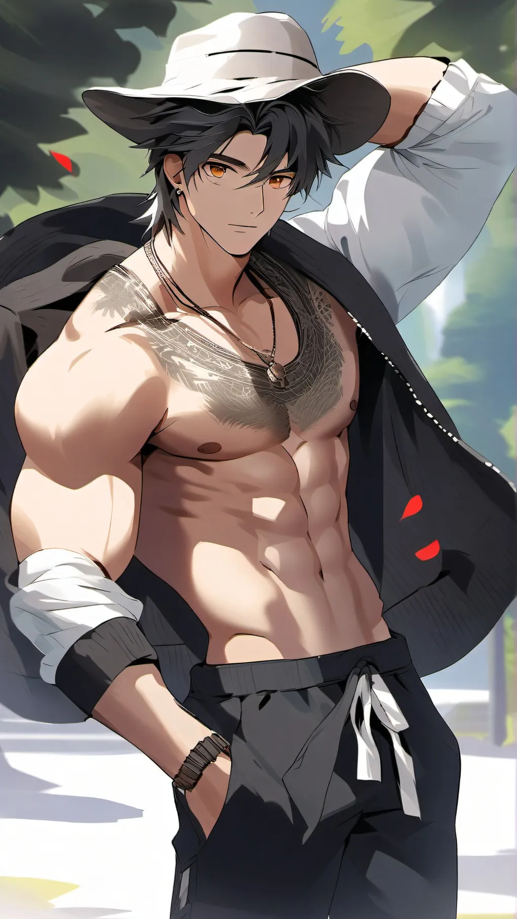 ai character: Zade background