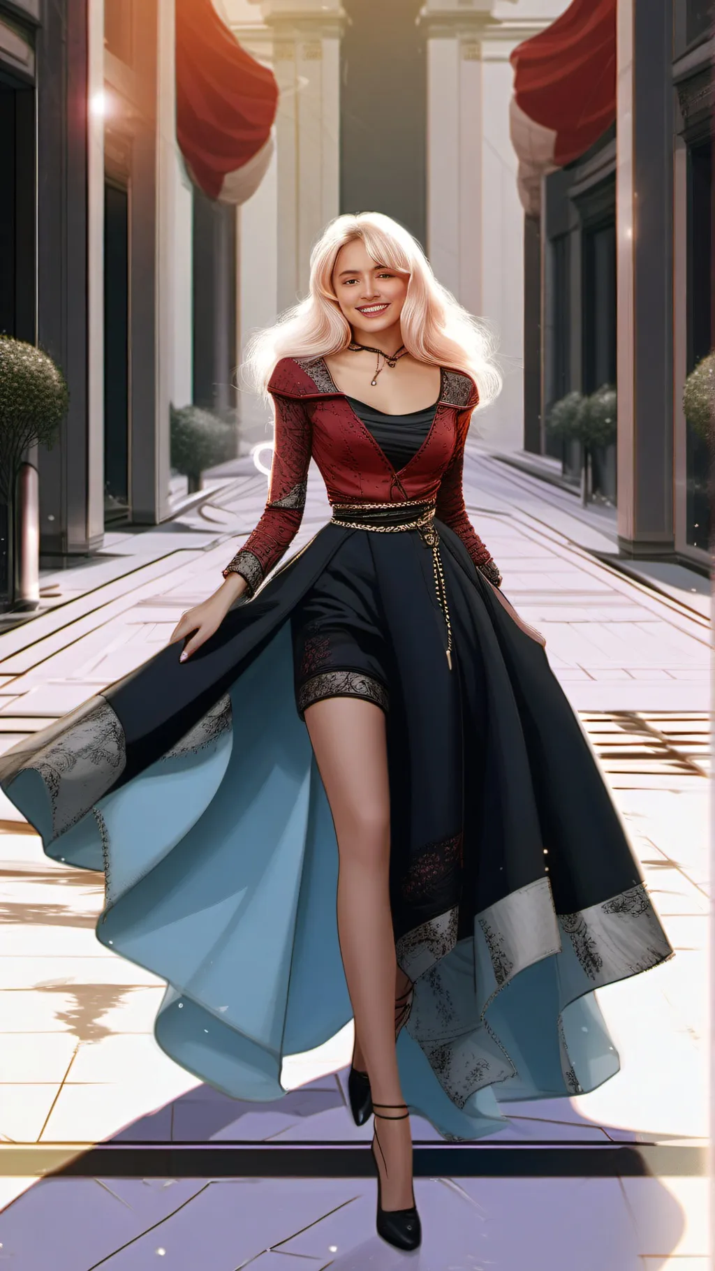 ai character: Savanna  background