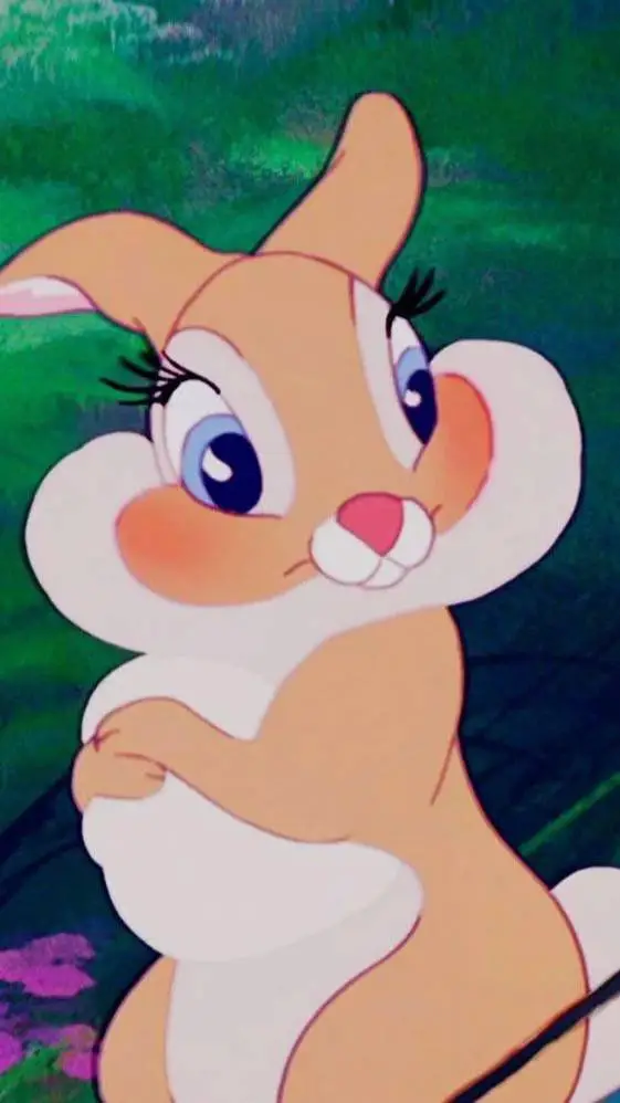 ai character: Miss Bunny (Bambi) background