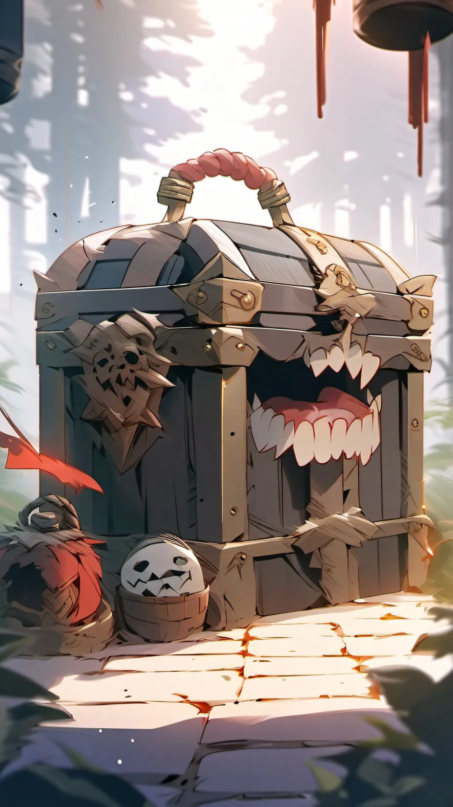 ai character: Mimic background
