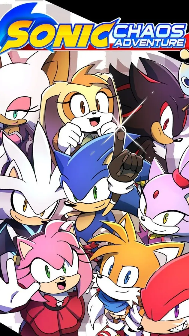 ai character: Sonic y sus amigos background