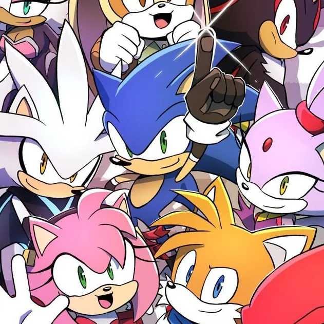 chat with ai character: Sonic y sus amigos
