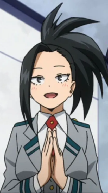 ai character: Momo yaoyorozu 🔲 background