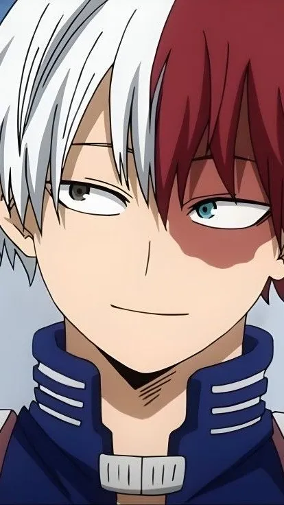 ai character: 🧊shoto todoroki🔥 background