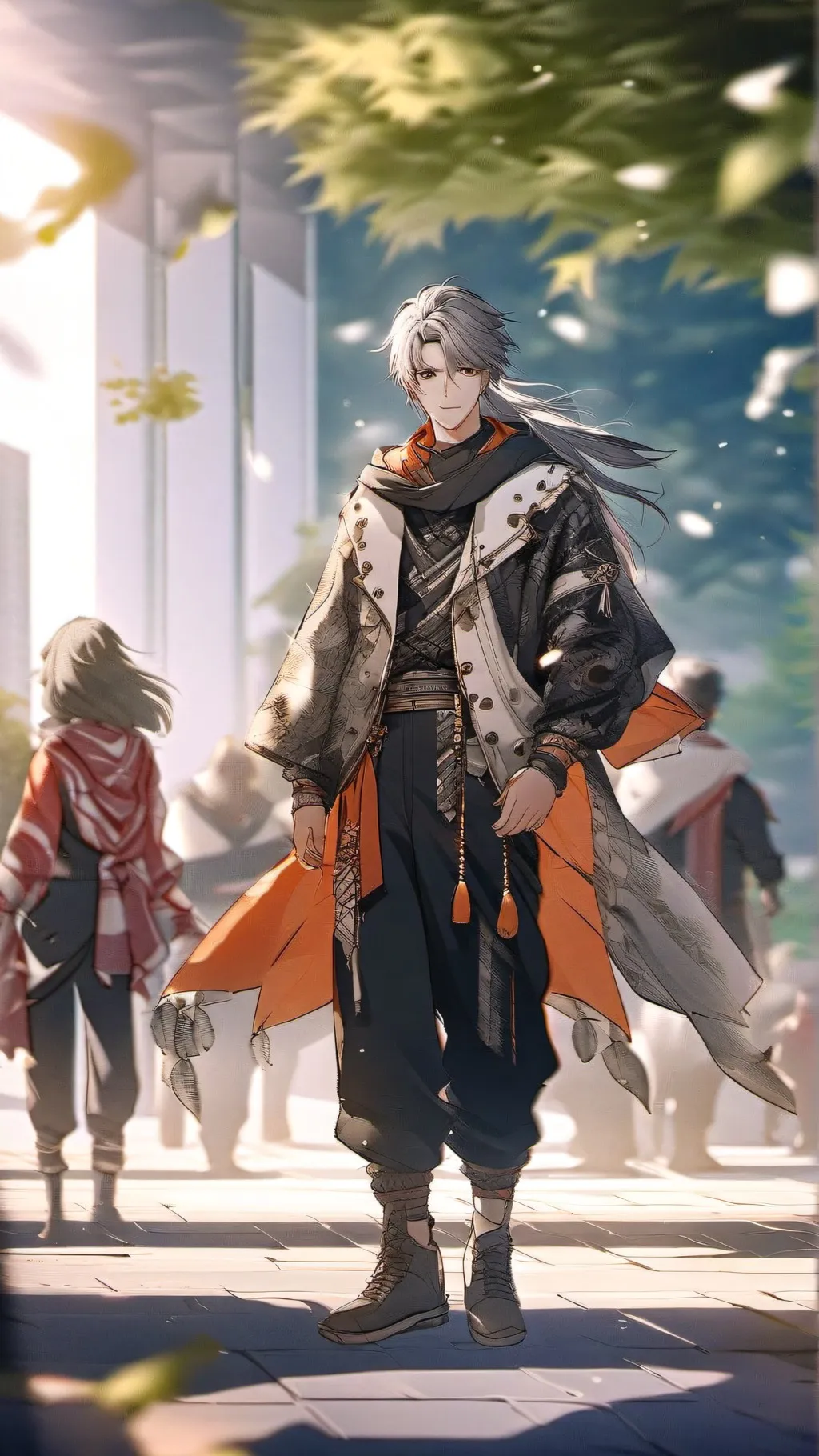 ai character: Hasbin hotel  background
