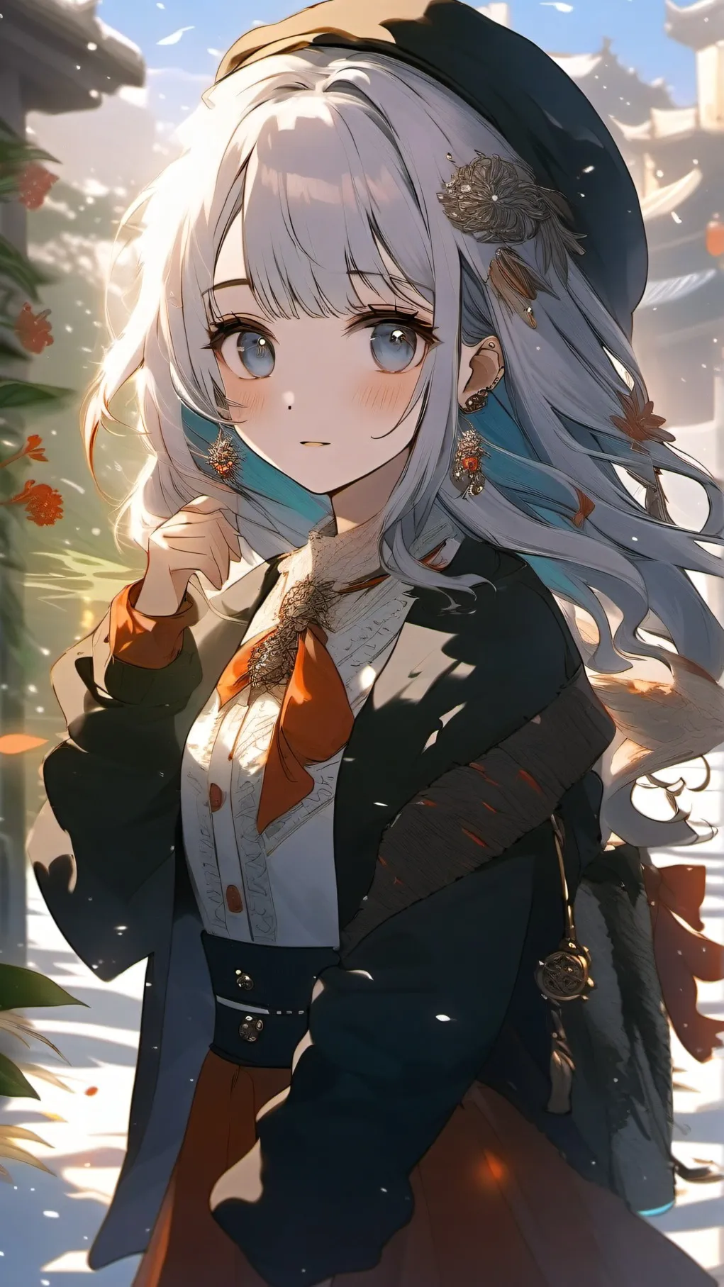 ai character: Crystel  background