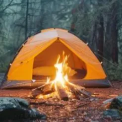 chat with ai character: normal campingtrip