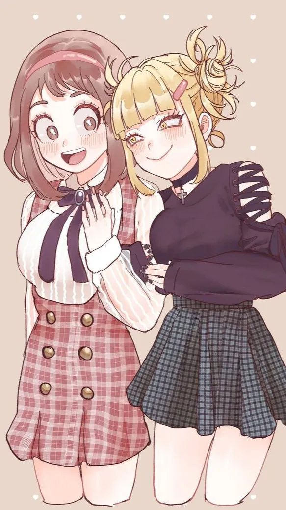 ai character: Toga x Uraraka background