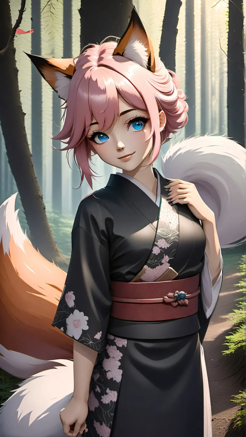 ai character: Izumi background