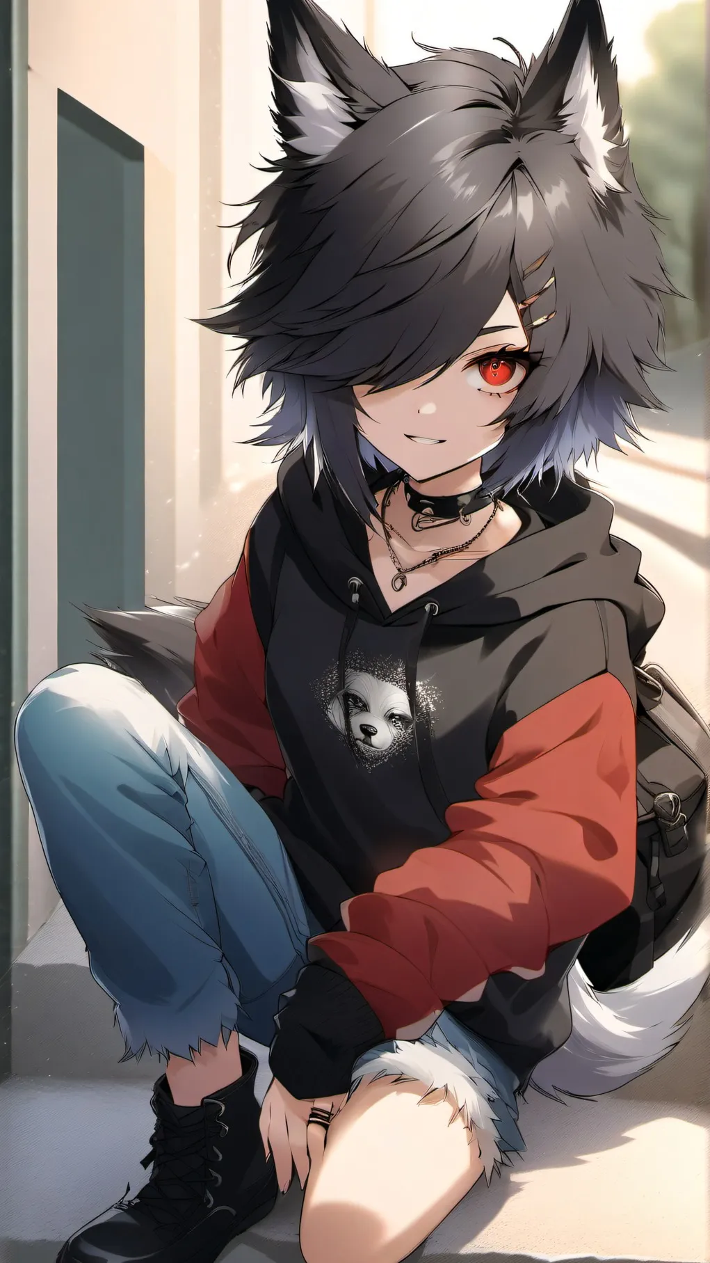 ai character: Spike Suzuki(18yr) background