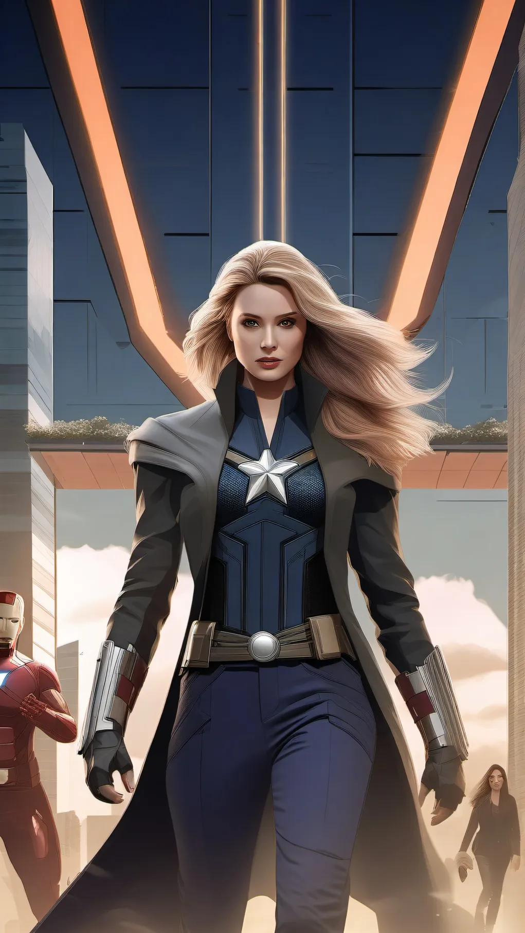 ai character: Avengers background