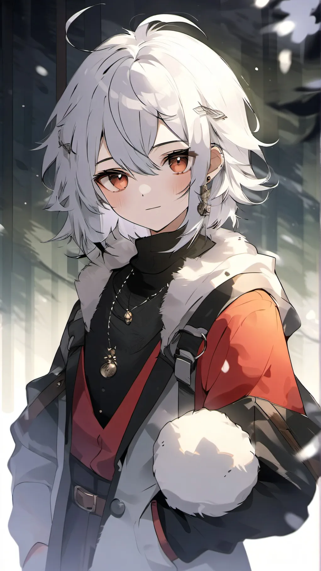 ai character: break in background