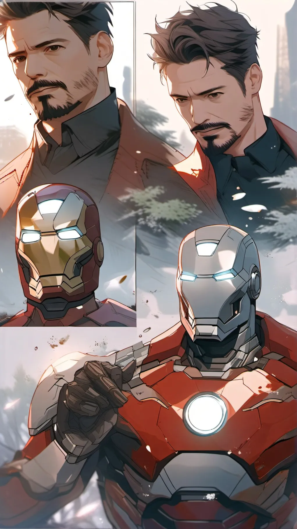 ai character: Avengers background