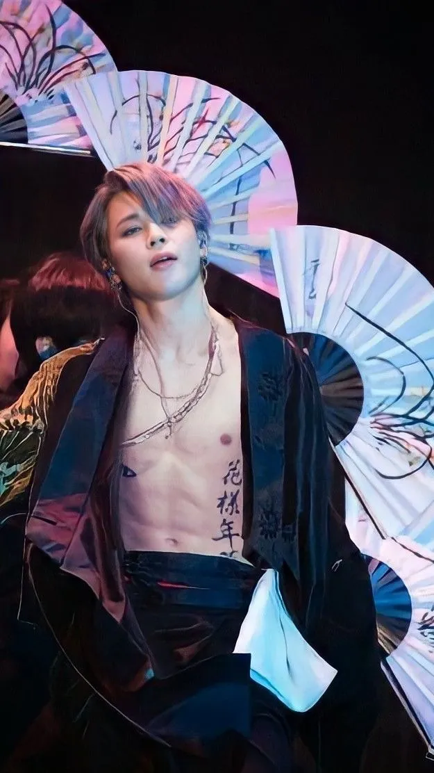ai character: (/▽💗JIMIN 💗(/▽/) background