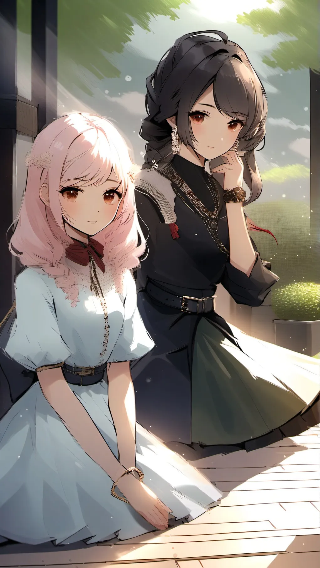 ai character: emily background