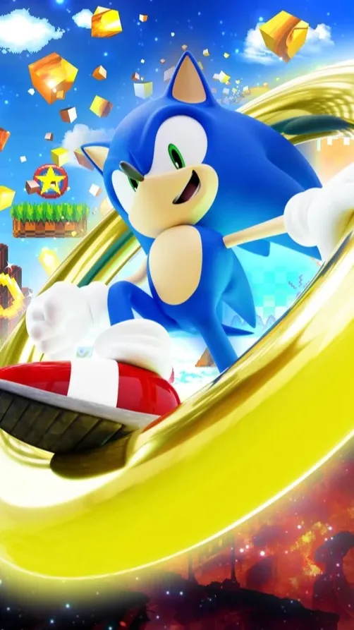 ai character: Sonic background