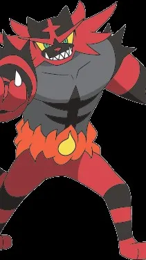 ai character: Incineroar background