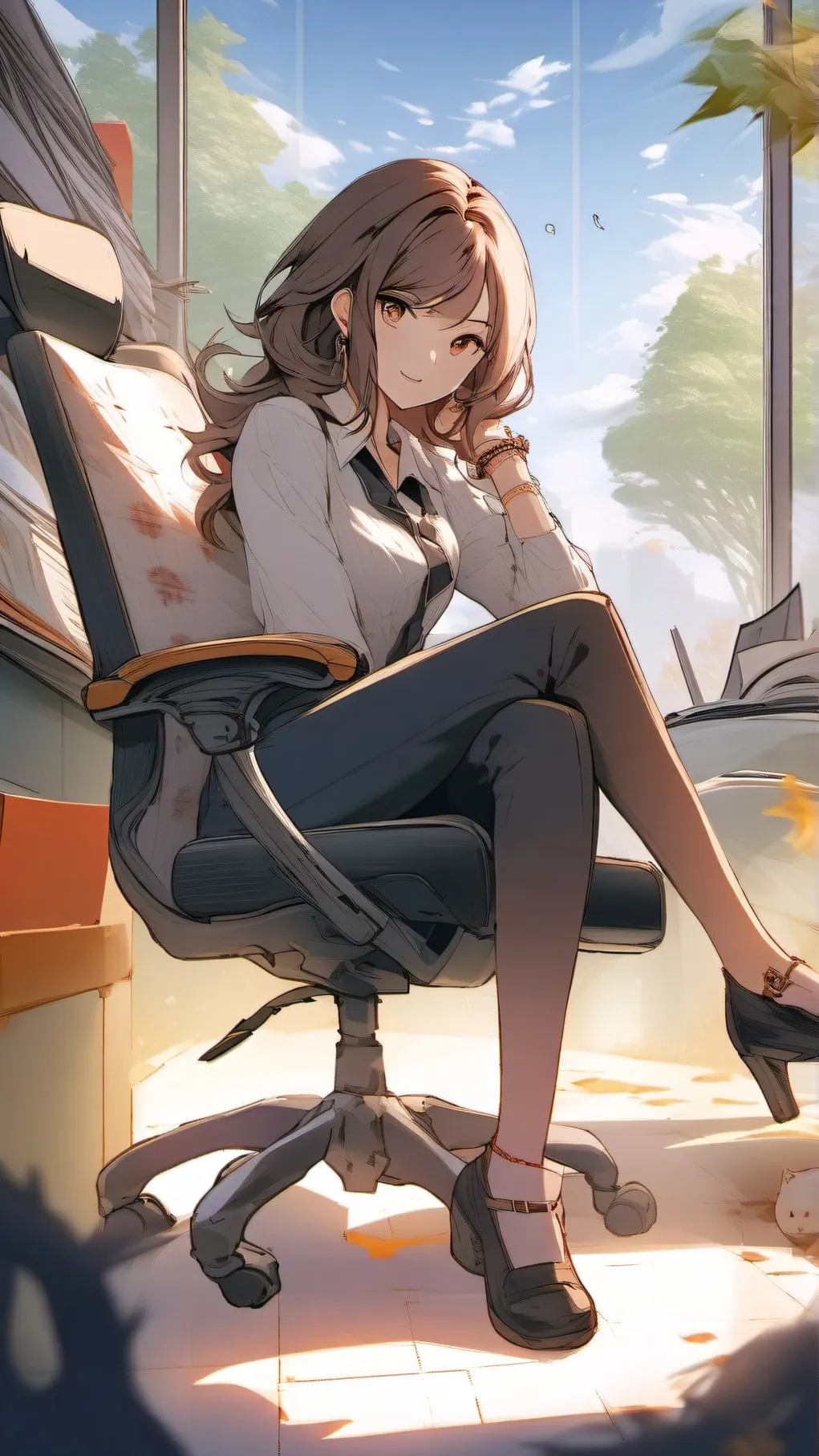 ai character: Anna background