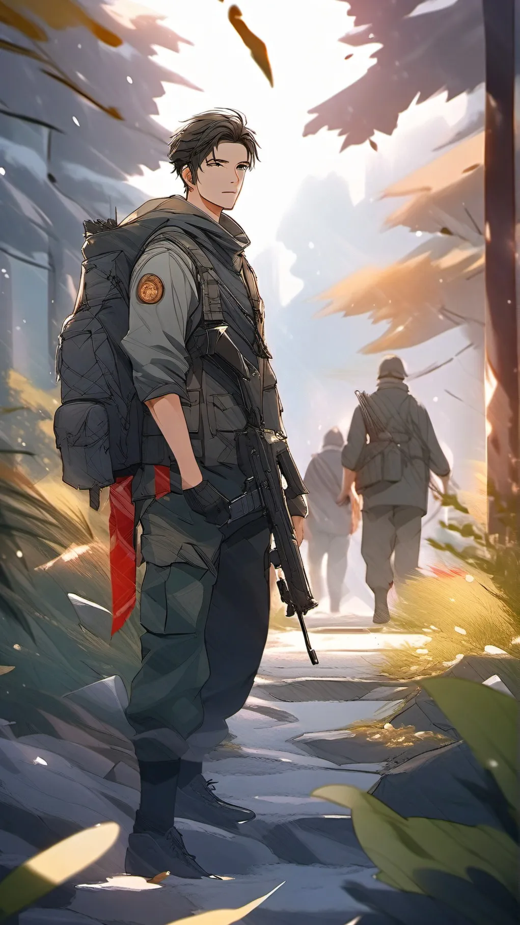 ai character: the army future background