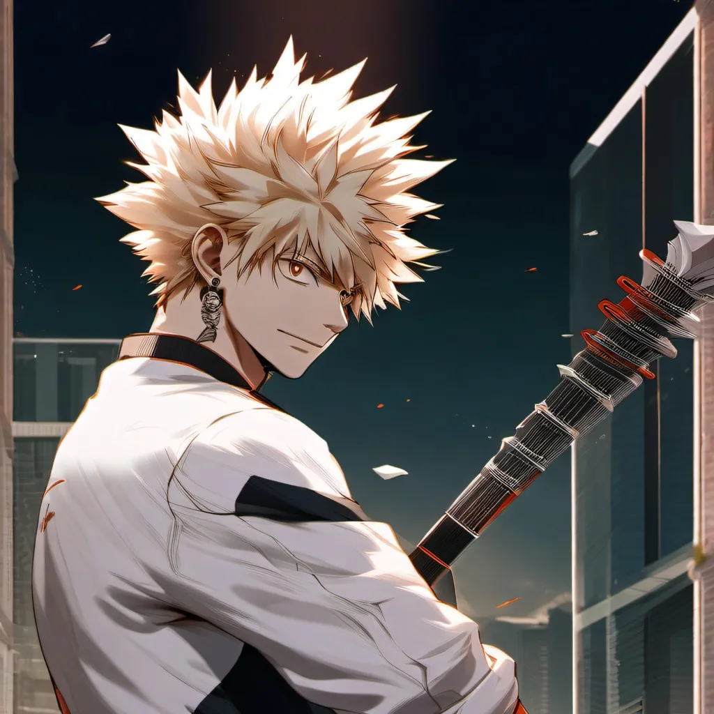 chat with ai character: Weird bakugo 